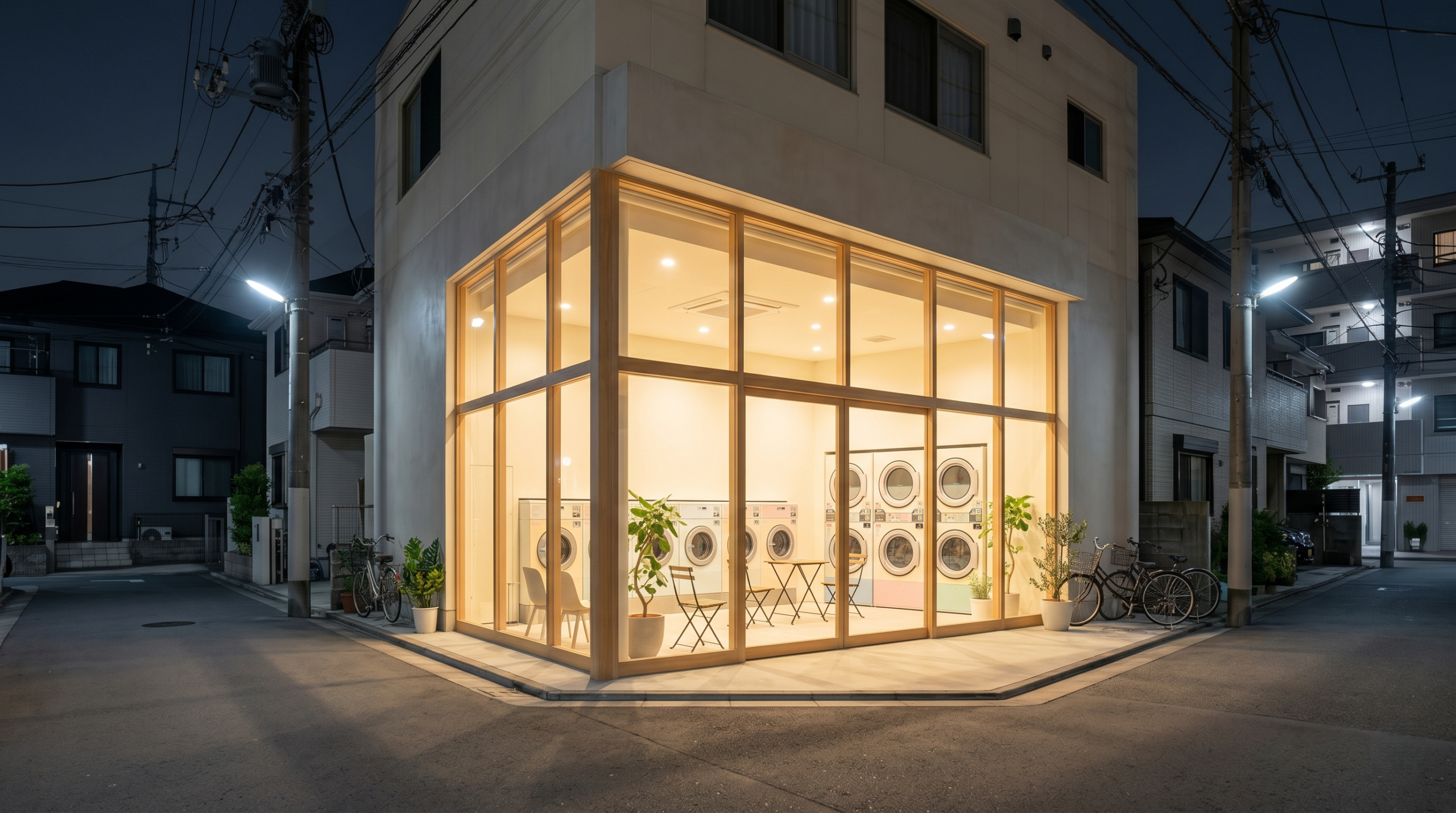 中井駅周辺のコインランドリー（イメージ）